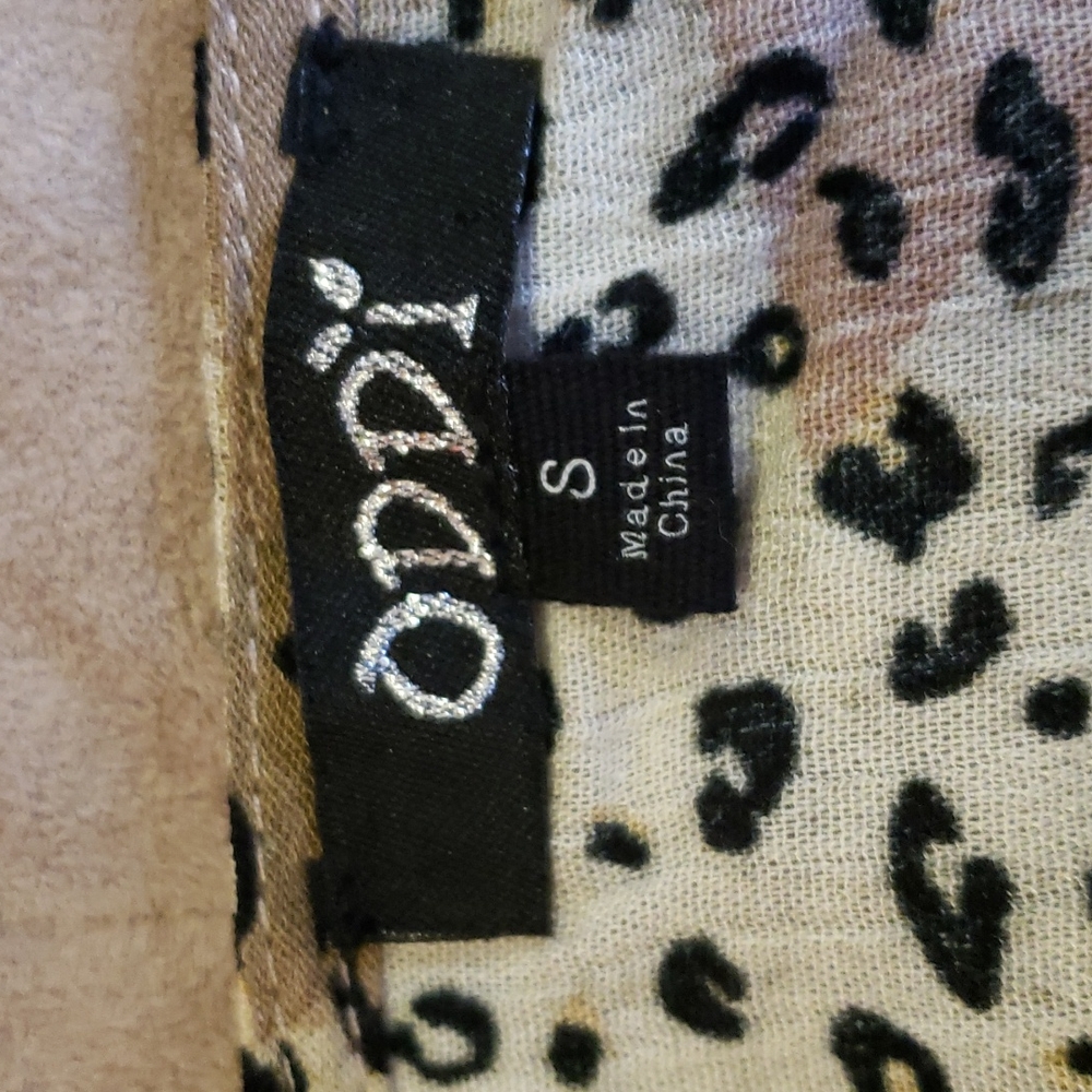 ODDY Animal print short sleeve blouse , - Picture 7 of 10